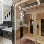 Laguna Romantic - Private Infrared Sauna & Bathtub Near Flexum Thermal Apartament *