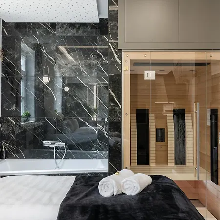 Laguna Romantic - Private Infrared Sauna & Bathtub Near Flexum Thermal Daire