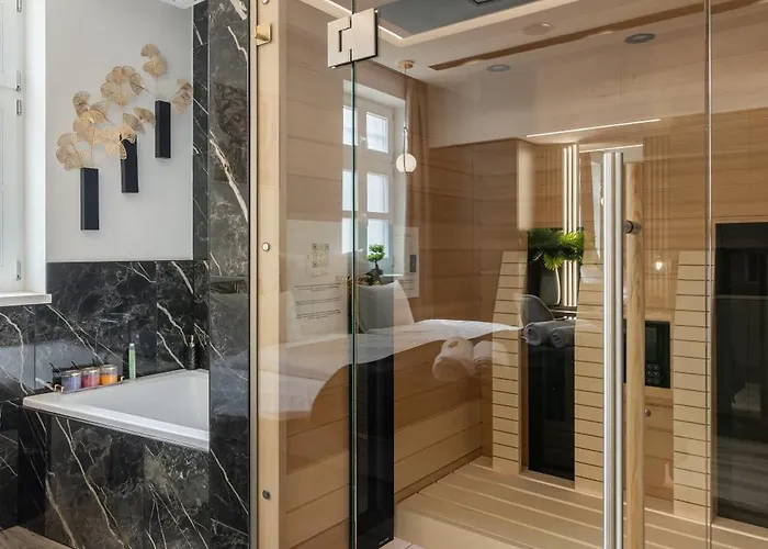 Laguna Romantic - Private Infrared Sauna & Bathtub Near Flexum Thermal Lägenhet *